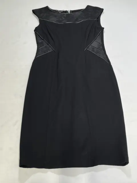 Womens Komarov Black Sleeveless Formal Dress Size Small S NEW