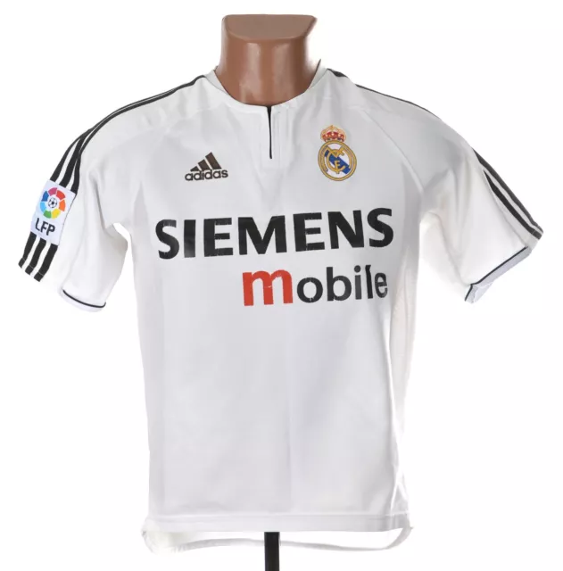 Real Madrid Spain 2003/2004 Home Football Shirt Jersey Adidas Size Xl Boys