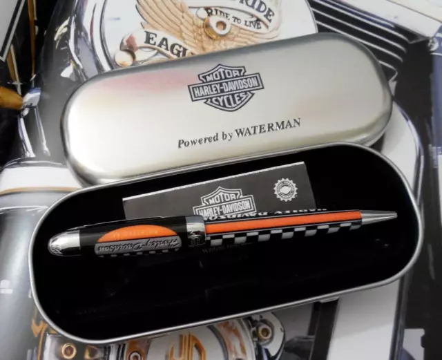 Waterman Harley Davidson Ballpoint Pen  New In Box  Lot 129