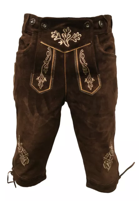 Real Suede Leather Lederhosen UK SIZE 30" / EUR 46