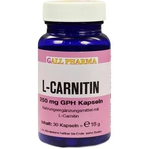 L-CARNITIN 250 mg Kapseln, 30 St PZN 01290460