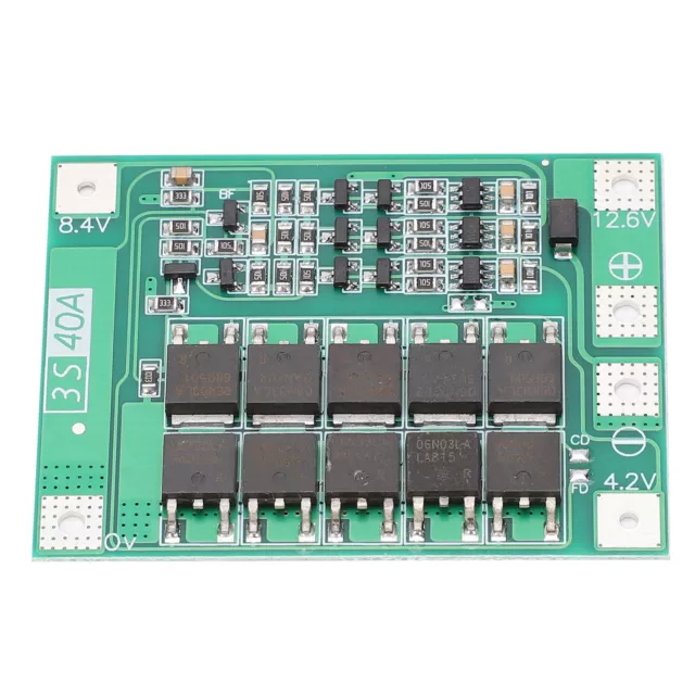 Lithium Battery Protection Board Plate Module 3 Series 40A DC12.6V Enganced GFL
