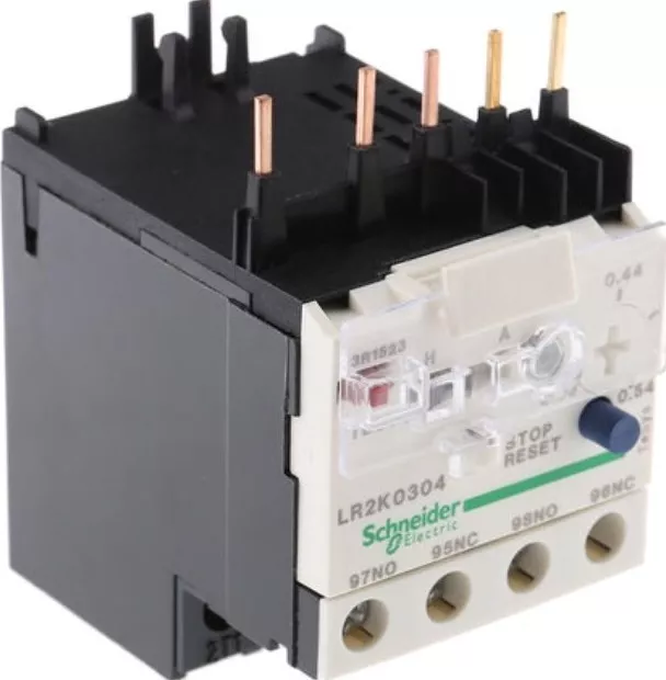 Schneider LR2 K0304 Thermal Overload Relay 3 Pole 0.36-0.54A TeSys 023038