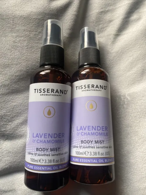 Tisserand Lavender & Chamomile Massage & Body Oil 100ml-3 Pack