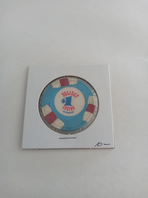Holiday Casino $1 Poker Chip