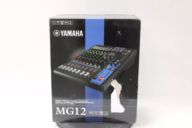 Yamaha Mg12/4 Mesa de Mezclas 12-channel Análogo Mezclador 4-Bus Estéreo