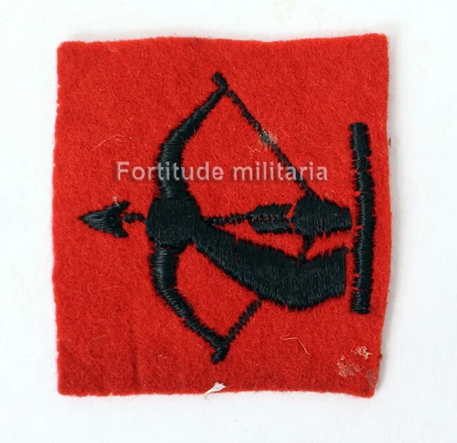 INSIGNE DE BRAS Anglais"aircraft commandoBRITISH ARMY WW2 (matériel