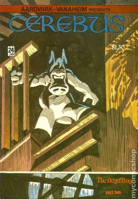 Cerebus #24 VG 1981 Stock Image Low Grade