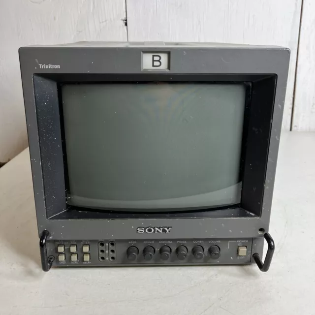 Sony Trinitron Pvm-8041Q Color Video Monitor - SOLD FOR PARTS / REPAIR