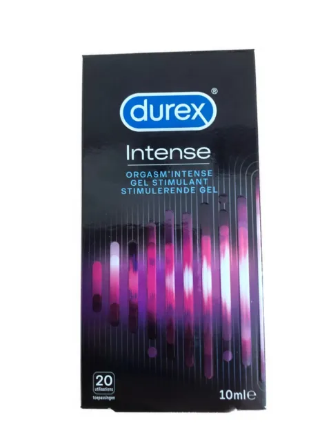 Durex Intense ORGASMUS GEL 10 ml, Stimulationsgel für die Frau, Gleitgel, Lube