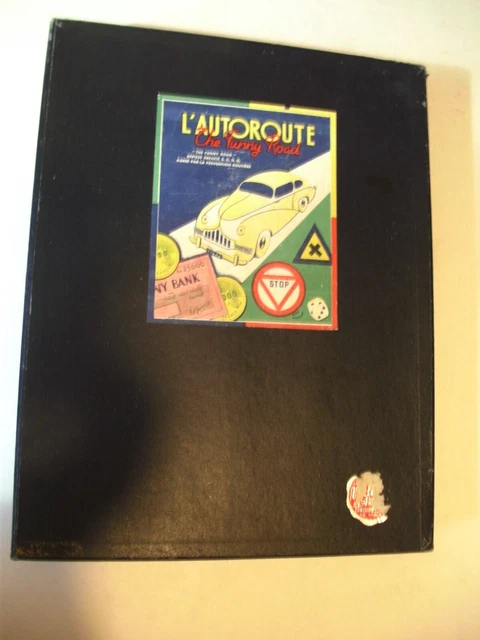 Jeu De Société Vintage L'AUTOROUTE Par Edmond Dujardin - Boîte Ancienne, Parfait Pour Collectionneurs