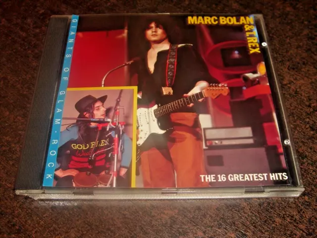 Marc Bolan & T Rex -   The 16Greatest Hits   Cd