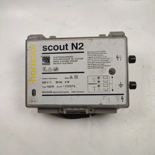Weidezaungerät 230V Netzgerät Elektrozaungerät Horizont N2 10279
