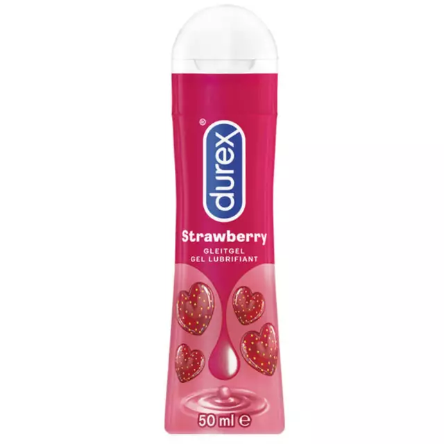 50ml Durex Play Sweet Strawberry Gleitgel Intensivgel Erotik Sex Erlebnisgel