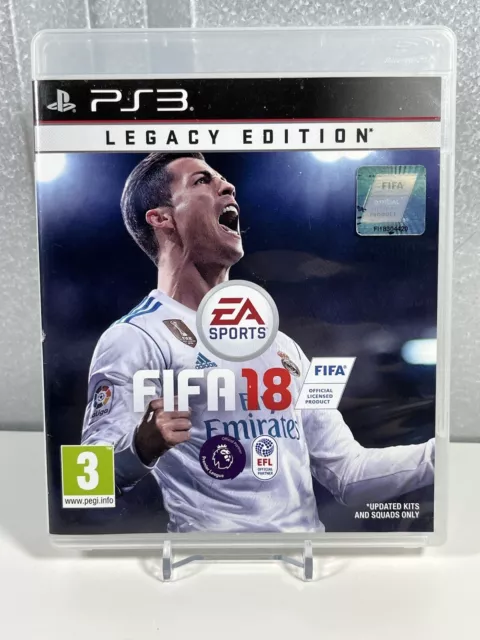 Fifa 18 Legacy Edition PS3 Game - Sony PlayStation 3 Game - PEGI 3