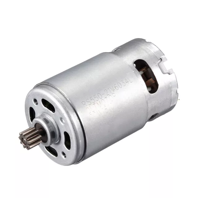 Motor de engranaje eléctrico de 21V 22500RPM dc 9 dientes para destornillador