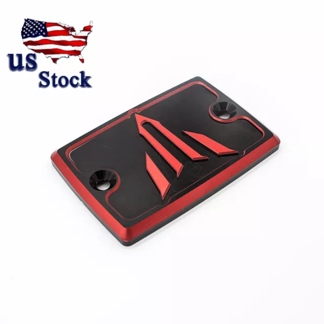 US CNC Red Front Brake Fluid Reservoir Pump Cap For Yamaha MT-07 2014-2019 2020