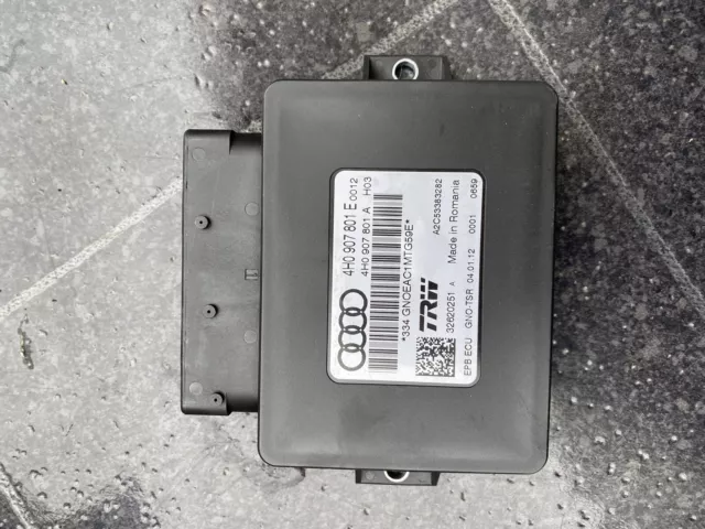 4H0907801E Audi A6 A7 S7 4G A8 4H unité de commande frein de stationnement électromécanique