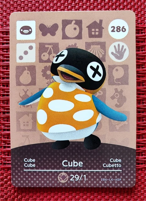 Animal crossing sales cube amiibo