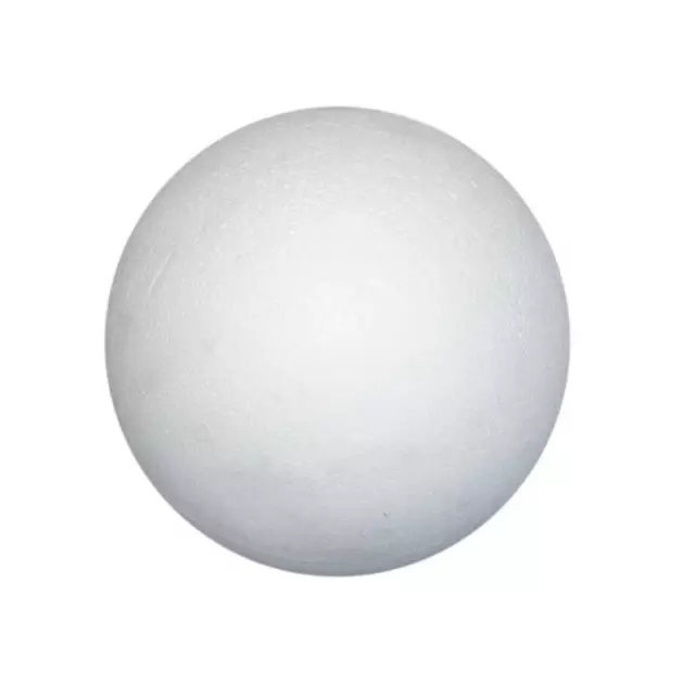 200 Polystyrene Balls Craft Decorations Modelling Round Sphere Christmas 1.5 cm