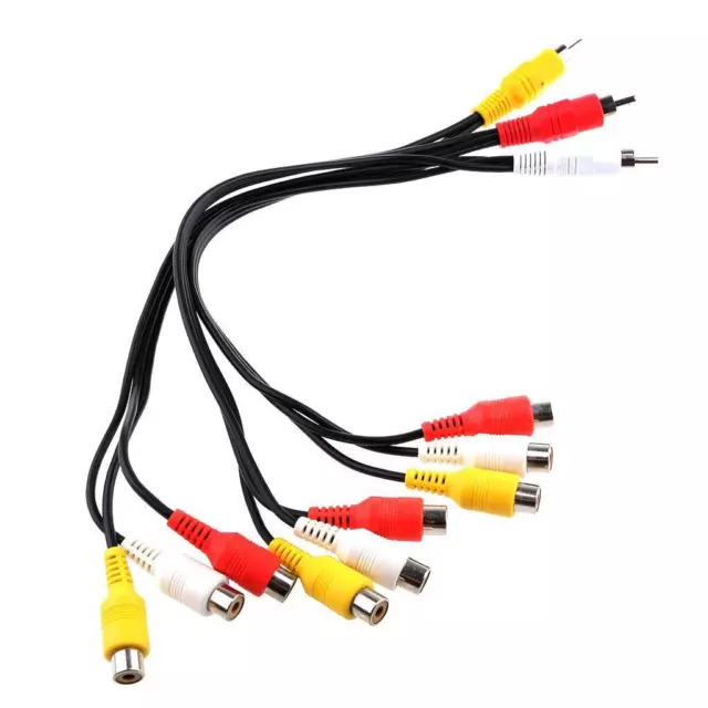 HDMI TO 3 RCA Phono Red White Yellow Cable AV Audio Video Lead Universal 1M  #AU $21.66 - PicClick AU