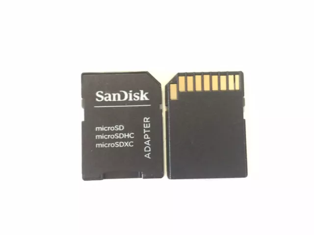 NEW (x5) SanDisk MicroSD MicroSDHC TF Card To SD Card Adapter