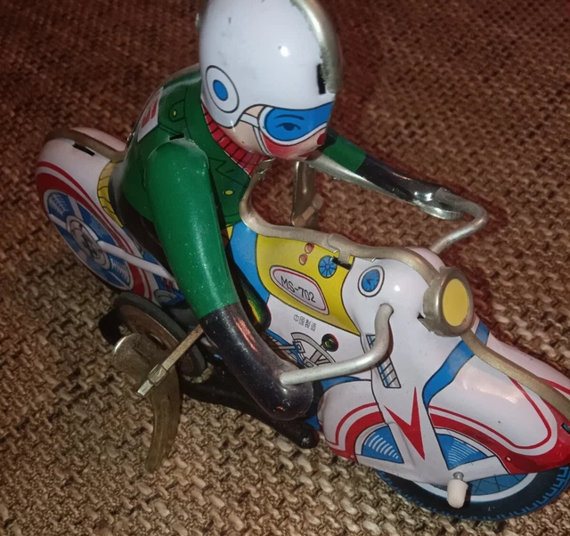 Motorrad Blechspielzeug MS 702