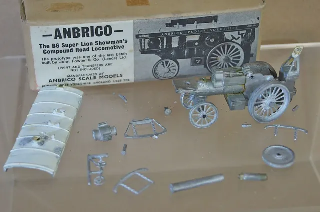 ANBRICO OO SCALE FOWLER B6 SUPER LION SHOWMANS COMPOUND TRACTION ENGINE oa