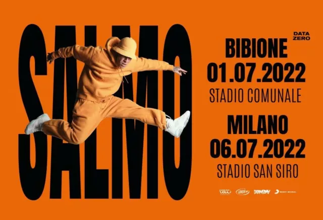 Biglietto concerto Salmo - San Siro 5 Luglio 2022 Primo Anello Rosso 