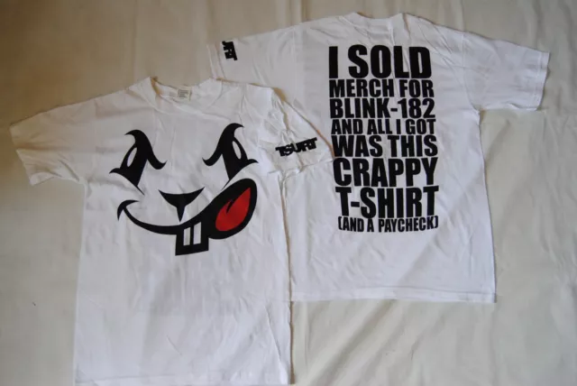 Blink 182 Bunny Face I Sold Merch For T Shirt New Official Rare Tour Stock