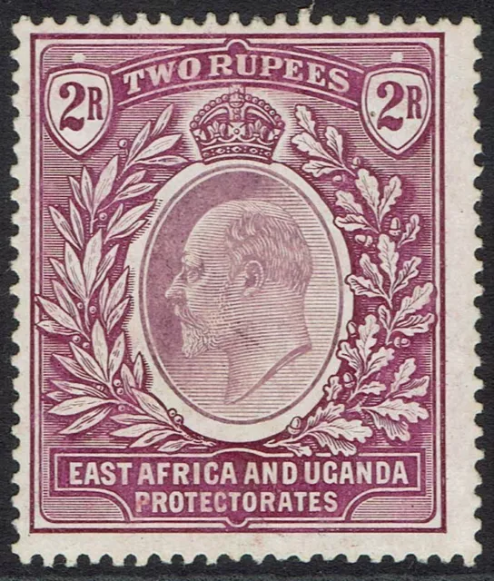 East Africa And Uganda 1904 Kevii 2R Wmk Multi Crown Ca