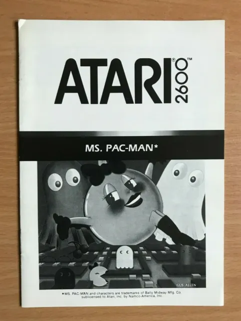 ATARI 2600 - MS. PAC-MAN - Instruction Manual