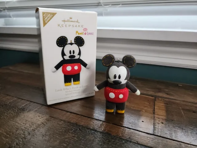 Hallmark Keepsake Christmas Ornament - Look Who's Pook-a-Looz! - Mickey Mouse