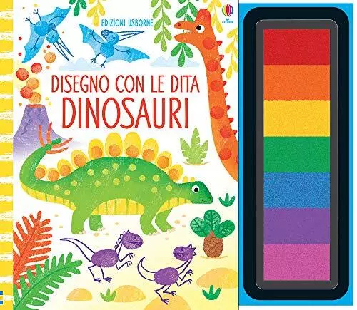 Dinosauri da copiare. Piccoli libri. Disegno e cancello. Ediz. a colori.  Con gadget - Kirsteen Robson - Libro - Usborne - Disegno e cancello.  Piccole attività