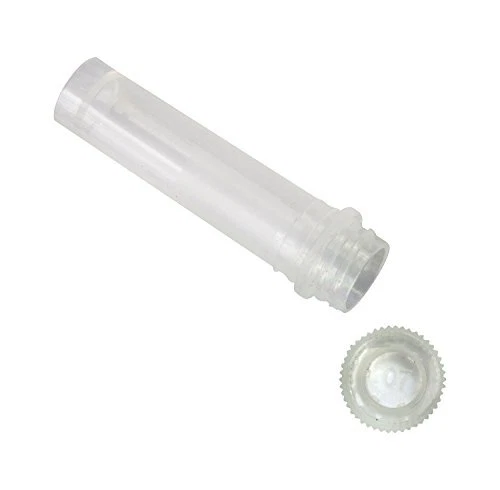 2mL Microcentrifuge Tubes with Screw Cap Polypropylene Self-Standing Pack of 500