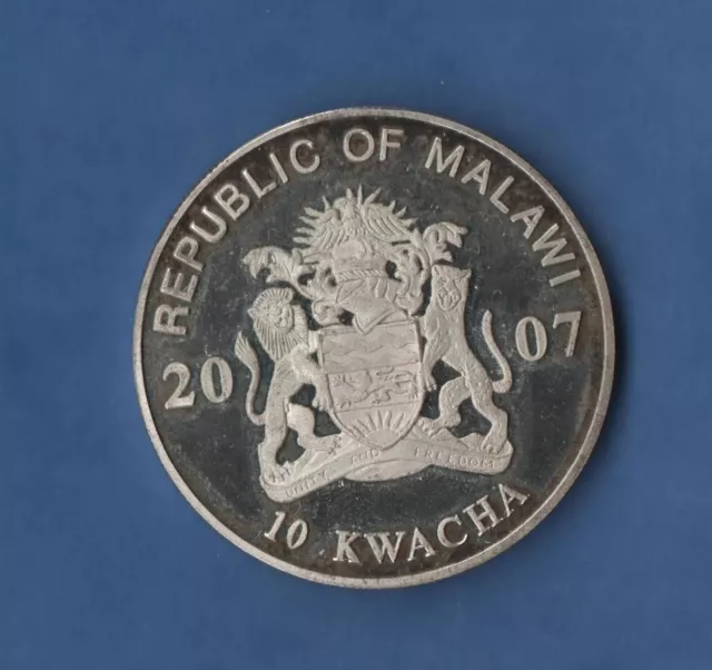 MALAWI 10 KWACHA 2007 COIN   Lot K608