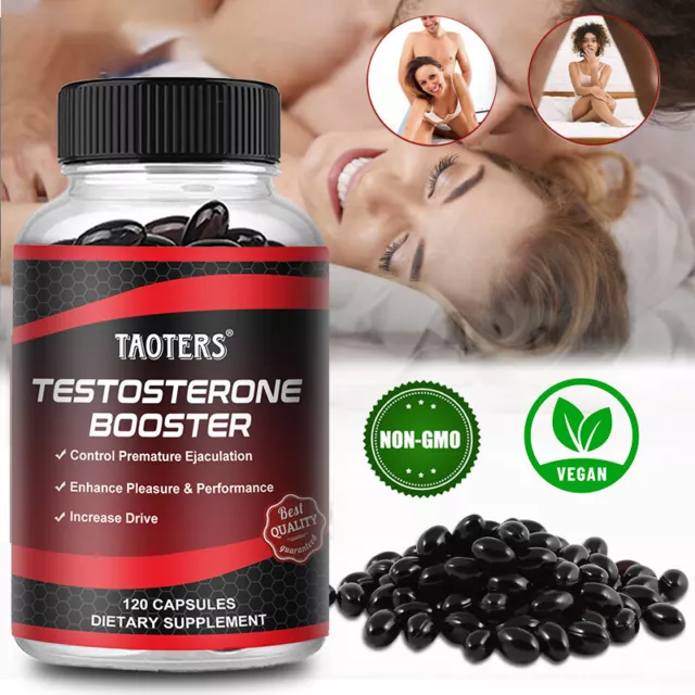 Testosterone Booster for Men - Energy Muscle Growth Strength Desire Performance