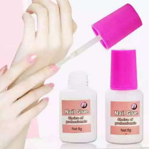 Nail Glue With Brush 8g 💖 EXTRA STRONG 💖 Professional False Tip Quick Nail Art