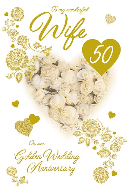 What to buy my wife sales for our 50th wedding anniversary