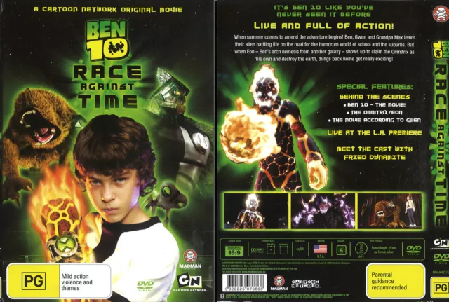 Ben 10: Race Against Time DVD (Region 4) Cartoon Network