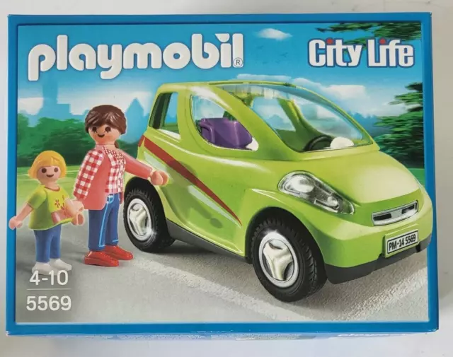 PLAYMOBIL CITY LIFE Voiture de ville maman enfant réf 5569 dès 4 ans EUR  43,20 - PicClick FR