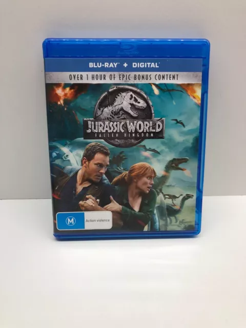 Jurassic World - Fallen Kingdom (Blu-ray, 2018) Very Good Condition Region B