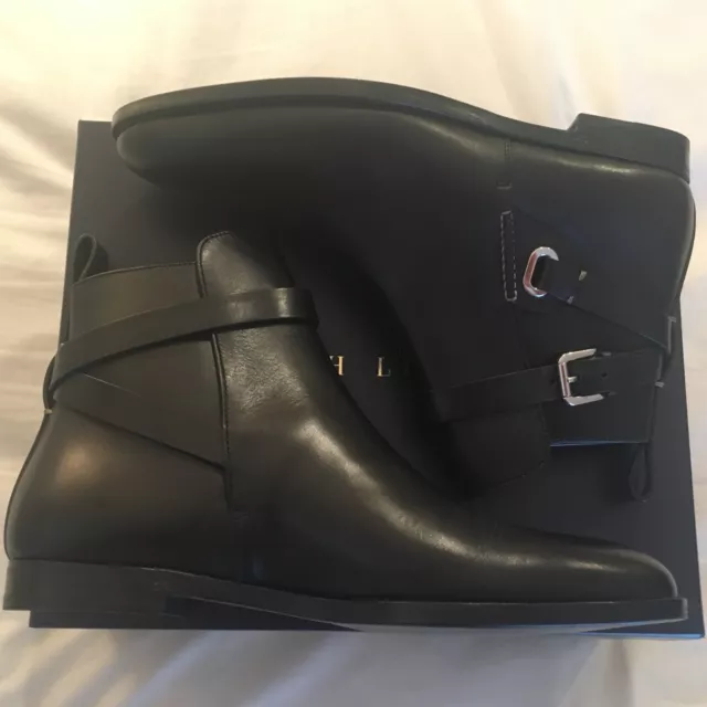 BRAND NEW | Ralph Lauren Salem Leather Boot Size 7.5 3