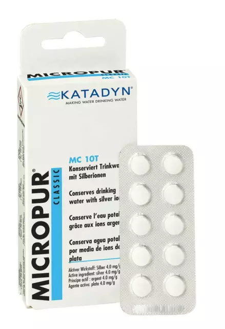 KATADYN Micropur Classic MC 10T - 40 Tabletten