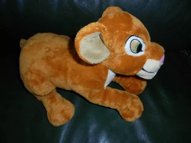 Doudou Disney Lion Orange roi pantin - Couverture
