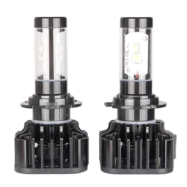 2x H7 LED Headlight High Low Beam Bulb Kit 6000K White 40W  4000LM Fog Light