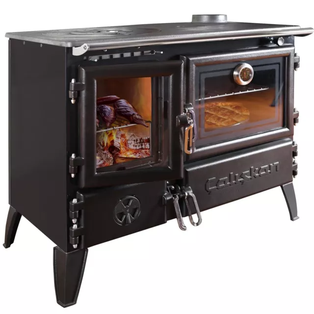 Wood Fired Stove with Oven / Pizza Oven