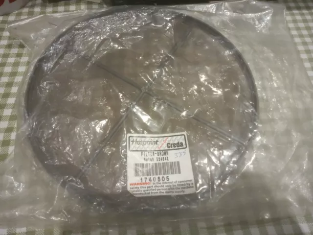 VÉRITABLE HOTPOINT CREDA sèche-linge filtre à peluches marron 1740505