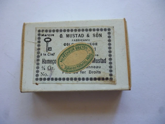 Ancienne Boîte De Mouches De Pêche | 13 Mouches Pour Pêche à La Mouche Vintage