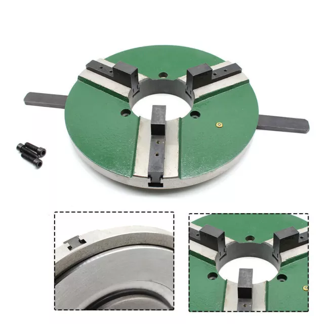 WP300 12" 3-Jaw Welding Table Chuck Welding Clamping Positioner Reversible Jaw